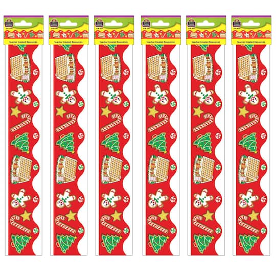 Teacher Created Resources® Christmas Border Trim, 210ft.
